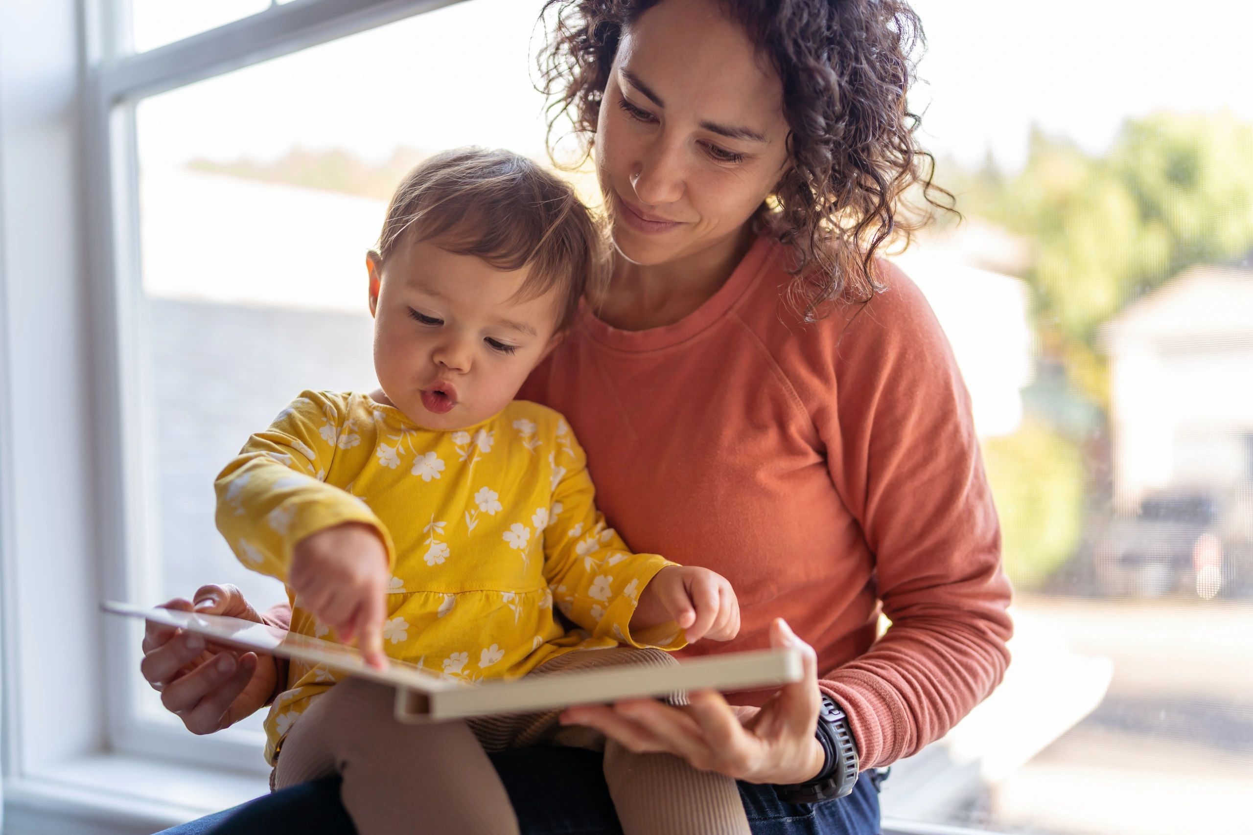 parent and child learning together
