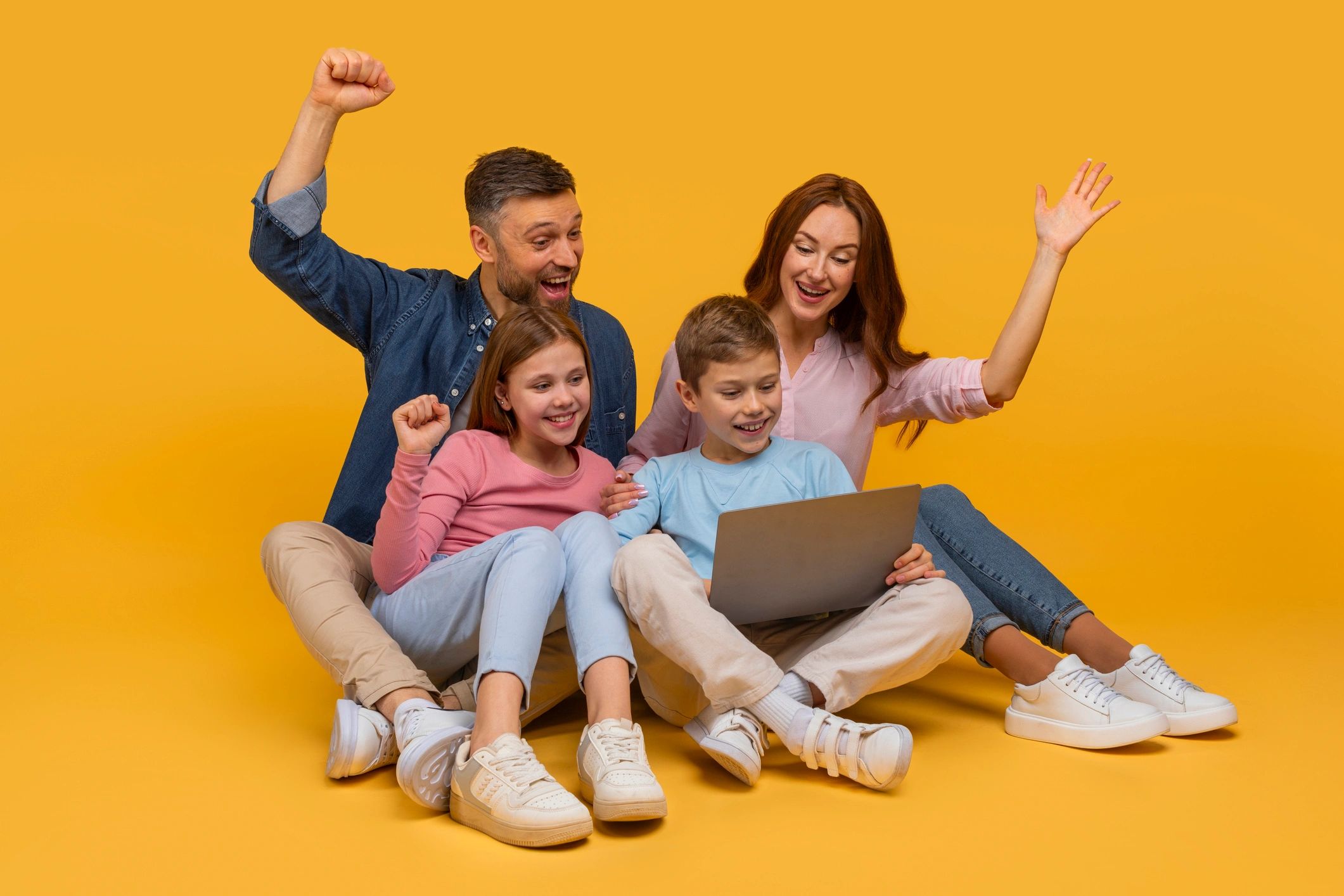 happy family success celebration education blog
