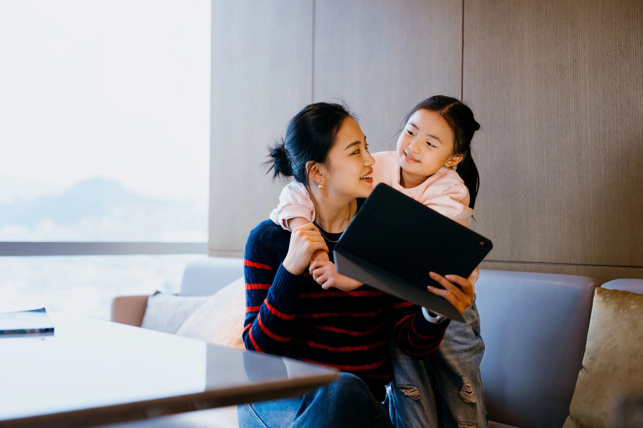 parent child success story education modern